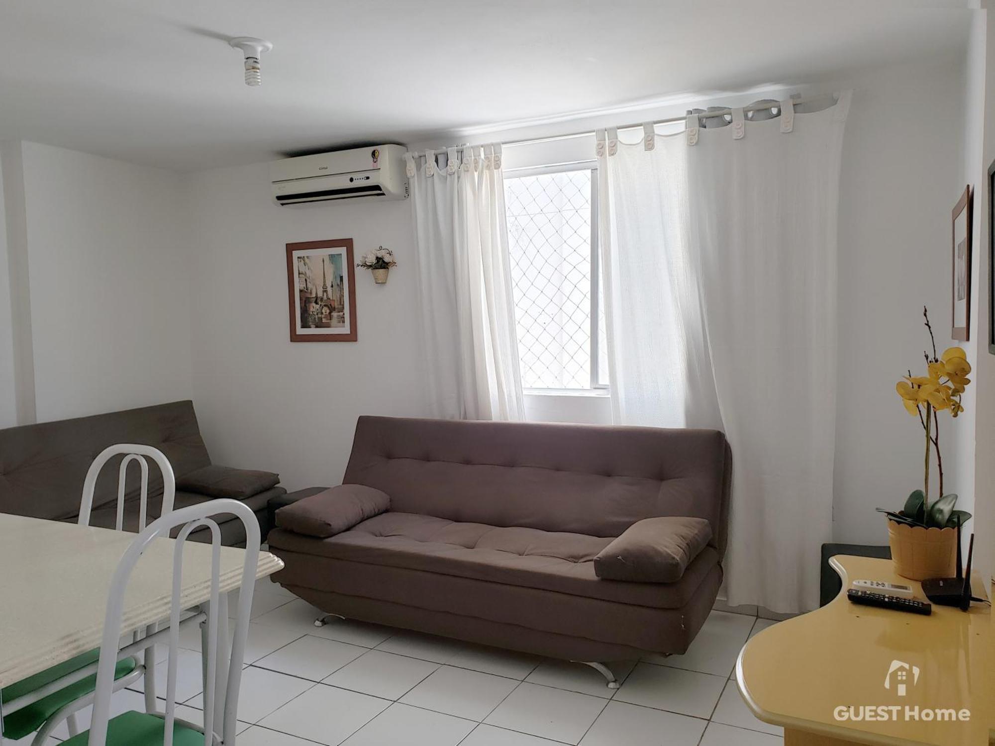 1 Quarto, Andar Alto, Acolhedor, Com Ar Condicionado